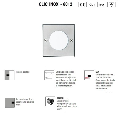 BOLUCE Clic Inox 6012