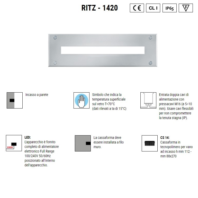 BOLUCE Ritz Inox 1420