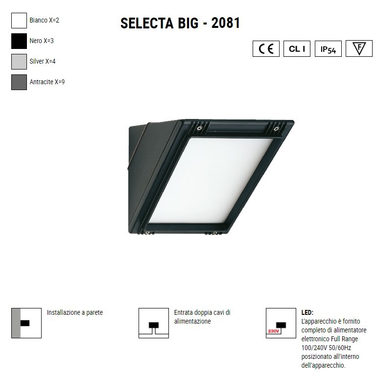 BOLUCE Selecta Big parete cornice