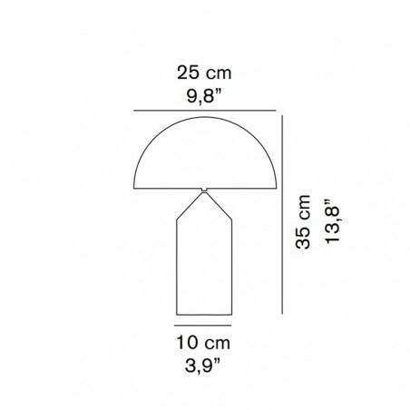 Atollo-Oluce-piccola-dimensioni