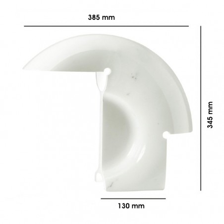Biagio-Flos-lampada-in-marmo-dimensioni