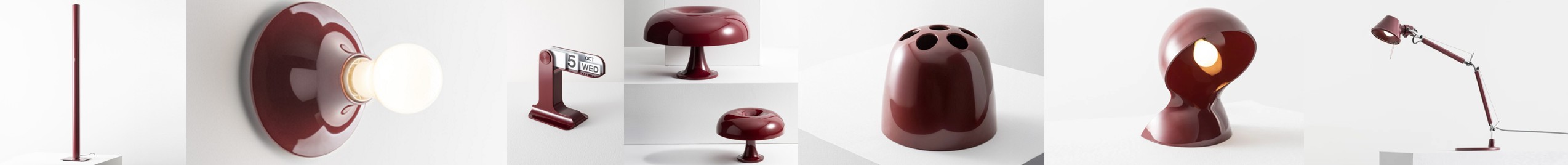 Ruby Red Collection ARTEMIDE Ruby Red Collection in un’edizione limitata dal carattere ...