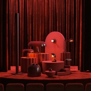 ARTEMIDE Ruby Red Collection, prodotti iconici in una inedita colorazione bordeaux che ne esalta le forme  