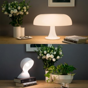 ARTEMIDE Nesso Nessino e Dalù le prime lampade in plastica divenute icone senza tempo